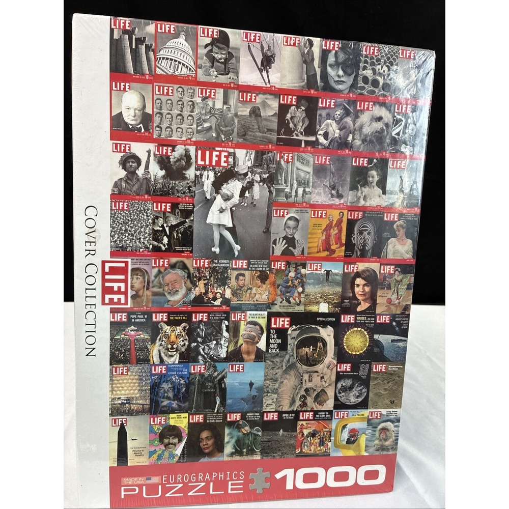 Eurographics Life Cover Collection 1000 Piece Jigsaw Puzzle 6000-0819 New